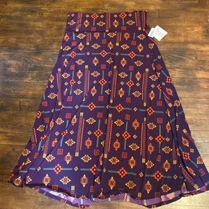 3XL Maxi NWT purple print